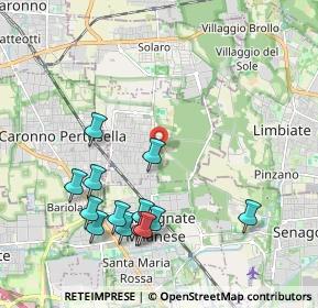 Mappa Via Gramsci, 20031 Cesate MI, Italia (2.18154)