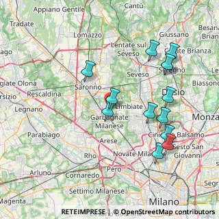 Mappa Via Gramsci, 20031 Cesate MI, Italia (8.11)