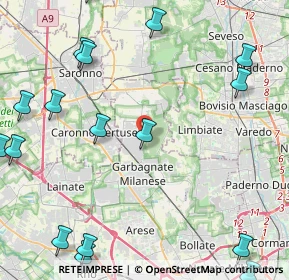 Mappa Via Gramsci, 20031 Cesate MI, Italia (6.5835)