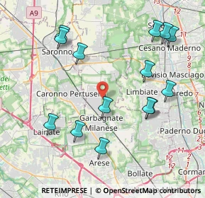 Mappa Via Gramsci, 20031 Cesate MI, Italia (4.41)