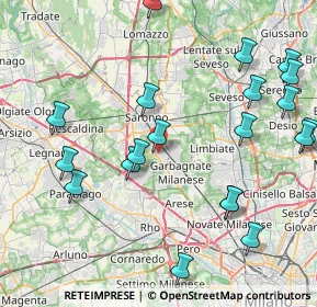 Mappa Vicolo Sant'Antonio Abate, 21042 Caronno Pertusella VA, Italia (9.834)