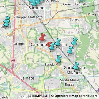 Mappa Vicolo Sant'Antonio Abate, 21042 Caronno Pertusella VA, Italia (2.79786)