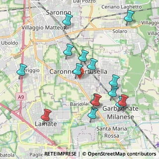 Mappa Vicolo Sant'Antonio Abate, 21042 Caronno Pertusella VA, Italia (2.07933)
