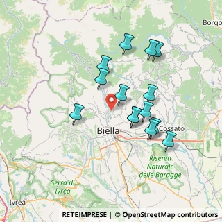 Mappa Strada Bellavista, 13900 Biella BI (6.36643)