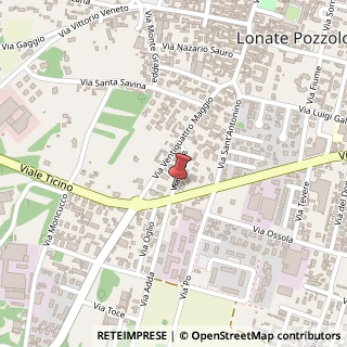 Mappa Via Rosate, 54, 21015 Lonate Pozzolo, Varese (Lombardia)