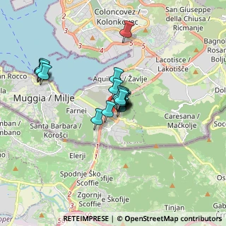Mappa Via O. Petronio, 34015 Muggia TS, Italia (1.1385)