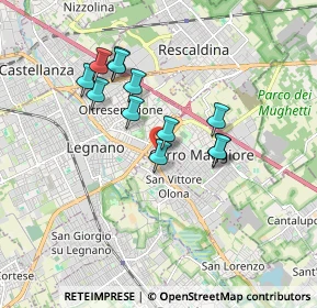 Mappa Via Praga, 20023 Cerro Maggiore MI, Italia (1.48417)