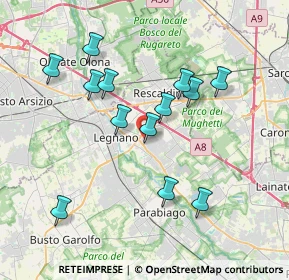 Mappa Via Praga, 20023 Cerro Maggiore MI, Italia (3.54692)
