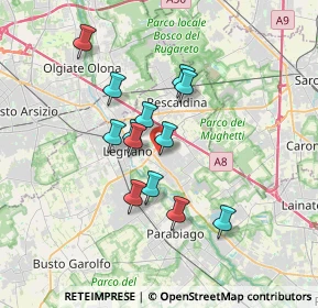 Mappa Via Praga, 20023 Cerro Maggiore MI, Italia (2.80385)