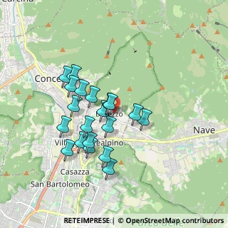Mappa Via Montegrappa, 25073 Bovezzo BS, Italia (1.5435)