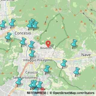 Mappa Via Montegrappa, 25073 Bovezzo BS, Italia (3.239)