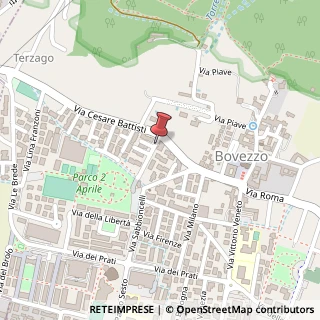 Mappa Via Sauro N., 3, 25073 Bovezzo, Brescia (Lombardia)