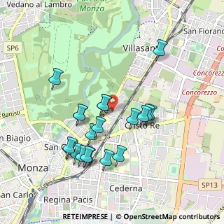 Mappa Via E. de Marchi, 20052 Monza MB, Italia (0.893)