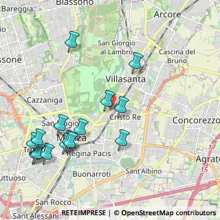 Mappa Via E. de Marchi, 20052 Monza MB, Italia (2.36933)