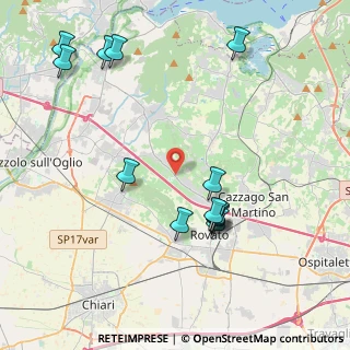 Mappa Via Maria Grazia Deledda, 25030 Erbusco BS, Italia (4.52769)