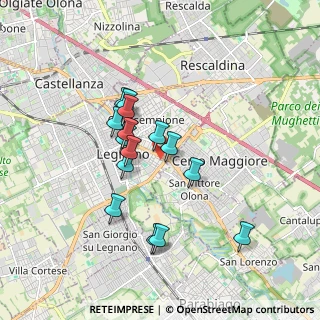 Mappa Via Macallè, 20025 Legnano MI, Italia (1.47133)