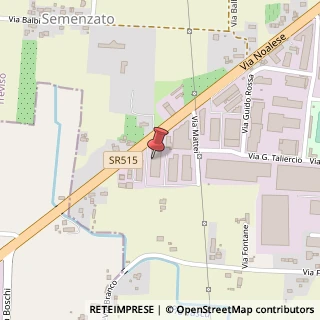 Mappa Via Enrico Mattei, 30, 31059 Zero Branco, Treviso (Veneto)