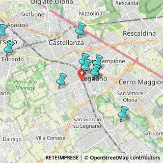 Mappa Via Pastrengo, 20025 Legnano MI, Italia (2.11364)