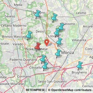 Mappa Via Bruno Buozzi, 20835 Muggiò MB, Italia (3.8)