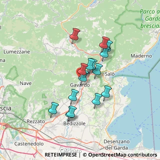 Mappa Via Battaglione Alpini Valchiese, 25085 Gavardo BS, Italia (5.74667)