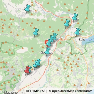 Mappa Via Battaglione Alpini Valchiese, 25085 Gavardo BS, Italia (4.04692)