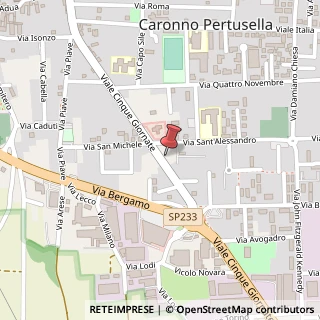 Mappa Viale 5 Giornate, 549, 21042 Caronno Pertusella, Varese (Lombardia)