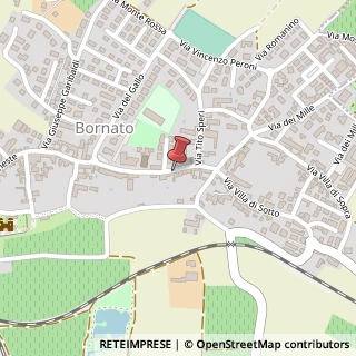 Mappa Via San Bartolomeo, 18, 25046 Cazzago San Martino, Brescia (Lombardia)