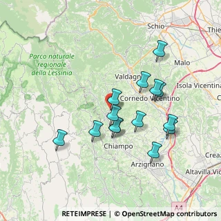 Mappa Via Merzo, 36070 San Pietro Mussolino VI, Italia (6.53143)