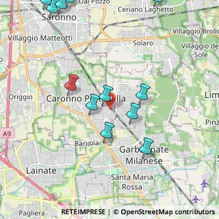 Mappa Via Oberdan, 21042 Caronno Pertusella VA, Italia (2.53167)