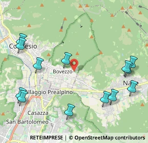 Mappa Via Papa Giovanni XXIII, 25073 Bovezzo BS, Italia (2.64769)