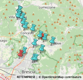 Mappa Via Papa Giovanni XXIII, 25073 Bovezzo BS, Italia (3.96412)