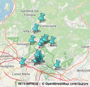 Mappa Via Papa Giovanni XXIII, 25073 Bovezzo BS, Italia (6.012)