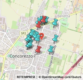 Mappa Via Cadore, 20049 Concorezzo MB, Italia (0.3145)