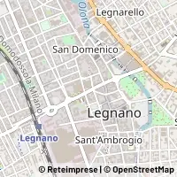 Mapa Legnano