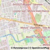 Hartă Monza