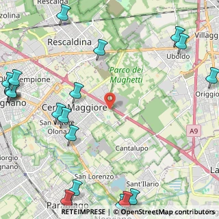 Mappa Via Resegone, 20023 Cerro Maggiore MI, Italia (3.4455)