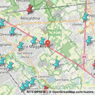 Mappa Via Resegone, 20023 Cerro Maggiore MI, Italia (3.7175)