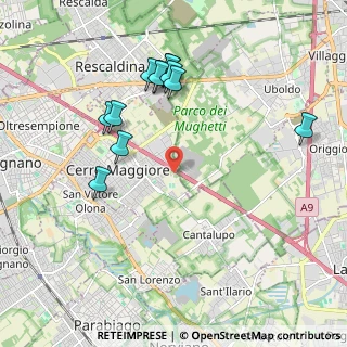 Mappa Via Resegone, 20023 Cerro Maggiore MI, Italia (2.0525)