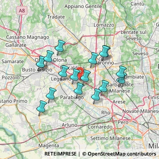 Mappa Via Resegone, 20023 Cerro Maggiore MI, Italia (6.45235)