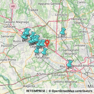 Mappa Via Resegone, 20023 Cerro Maggiore MI, Italia (6.40933)