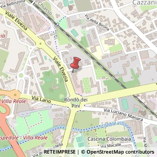 Mappa Viale Elvezia, 4b, 20900 Monza, Monza e Brianza (Lombardia)