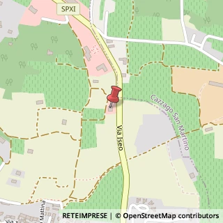 Mappa Via Iseo, 33, 25030 Erbusco, Brescia (Lombardia)