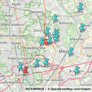 Mappa Via Santa Elisabetta, 20835 Muggiò MB, Italia (4.25)