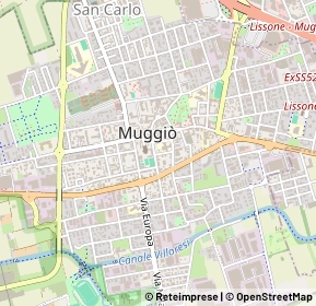 Mappa 20835 Lissone MB, Italia (0.292)