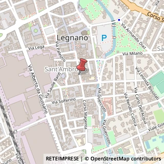 Mappa Corso Magenta,  62, 20025 Legnano, Milano (Lombardia)
