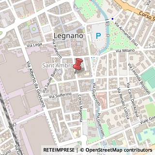 Mappa Corso Magenta, 68, 20025 Legnano, Milano (Lombardia)