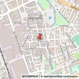Mappa Corso Magenta, 82, 20025 Legnano, Milano (Lombardia)