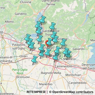 Mappa Via Perracchia Giancarlo, 25064 Gussago BS, Italia (10.743)