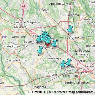 Mappa Via Antonio Branca, 20025 Legnano MI, Italia (4.37636)