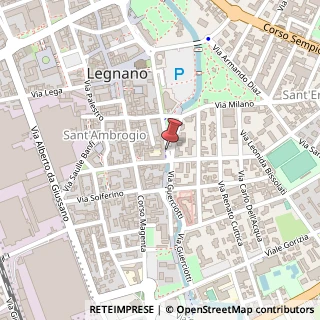 Mappa Piazza Carroccio, 15, 20025 Legnano, Milano (Lombardia)